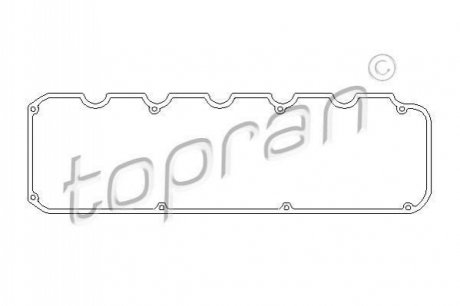 Прокладка клапанной крышки TOPRAN 500 855 (фото 1)