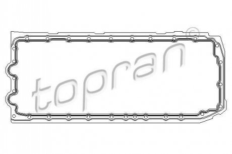 Прокладка масляного піддону TOPRAN 501 411 (фото 1)