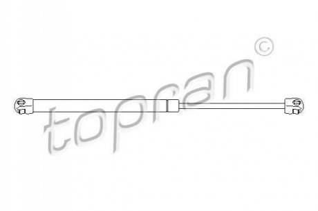 Амортизаторы капота/багажника TOPRAN 700 694 (фото 1)