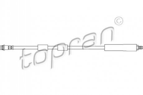 Гальмівний шланг TOPRAN 720 894 (фото 1)