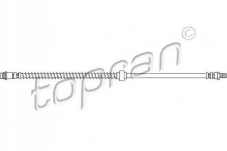 Гальмівний шланг TOPRAN 720 928 (фото 1)
