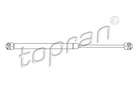 Амортизаторы капота/багажника TOPRAN 722 579 (фото 1)