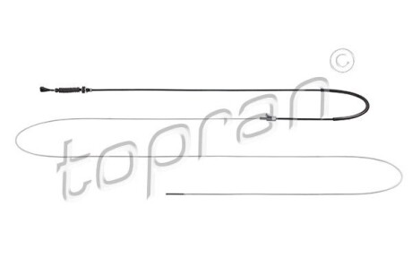 Трос газу TOPRAN 103 302