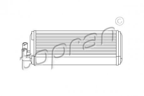 Радиатор печки TOPRAN 103705 (фото 1)