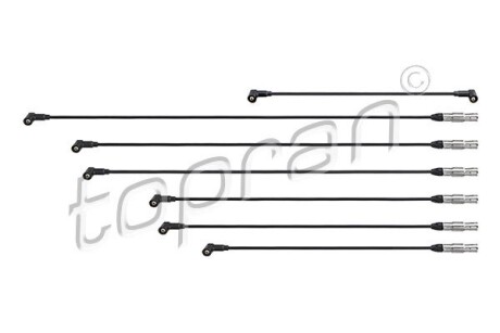Комплект проводів запалювання TOPRAN 107 251