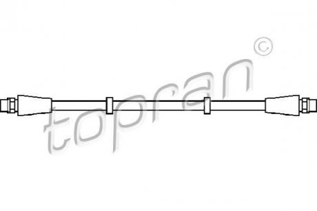 Тормозной шланг TOPRAN 110399 (фото 1)