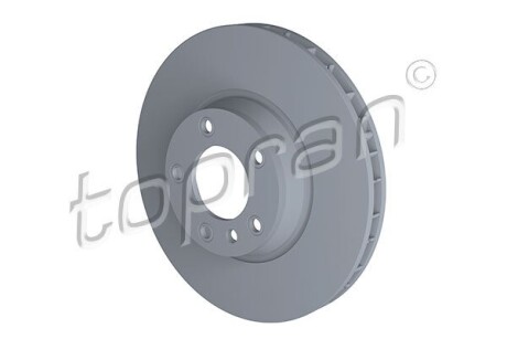Гальмівний диск передній праворуч TOPRAN 111 289