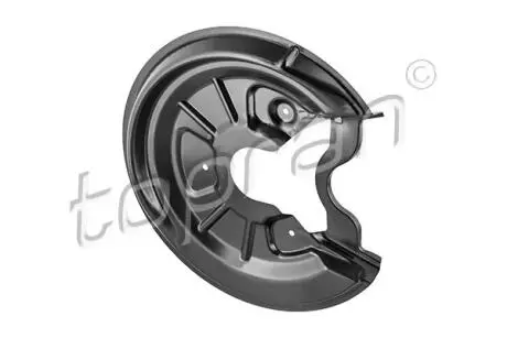 Відбивач, диск гальмівного механізму TOPRAN 116 068