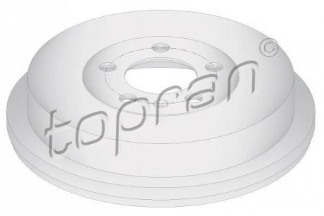 Тормозные барабаны TOPRAN 117002 (фото 1)