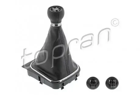 Ручка КПП з чохлом і рамкою Golf5;6(5-6 передач) TOPRAN 120 058