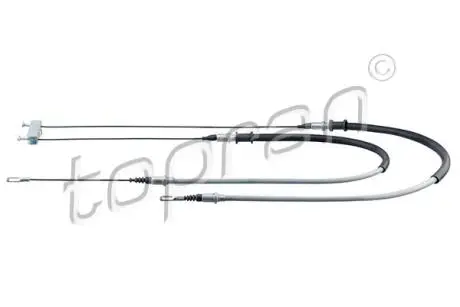Трос ручного тормоза TOPRAN 200870