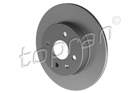 Задній гальмівний диск TOPRAN 206 860