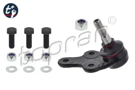 Несущий/направляющий шарнир TOPRAN 302 478