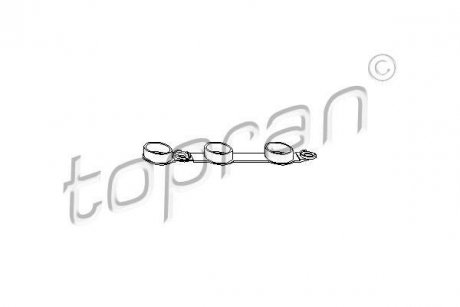 Прокладка, кришка головки циліндра TOPRAN 501 328 (фото 1)
