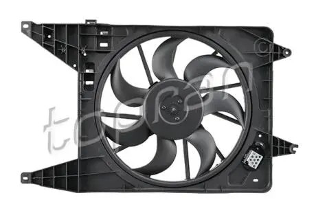 Вентилятор охлаждения двигателя TOPRAN 701 780