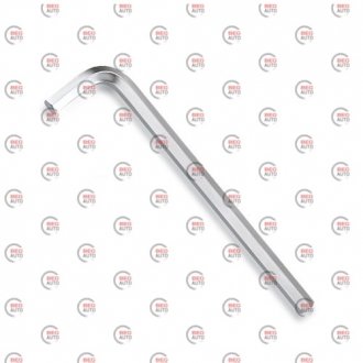 Ключ шестигранный г-обр. 10мм (сталь sncm+v) Toptul AGAS1012
