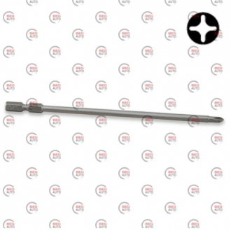 Насадка 1/4" 150мм ph2 магнітна anti-slip (під шуруповерт) Toptul FSMC0802