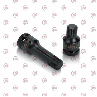 Головка ударная 1/2" spline м18 l44 mm Toptul KADB1618S (фото 1)