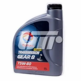 Олива трансмісійна 75W80 Transmission Gear 8 2л TOTAL 201279