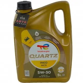 Моторное масло QUARTZ INEO MC3 5W30 5л TOTAL 213698