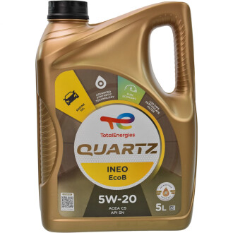 Моторне масло quartz ineo ecob 5w-20 5л TOTAL 213979