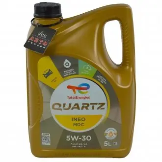 Моторное масло QUARTZ INEO MDC 5W30 5л TOTAL 214031