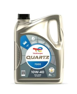 Моторна олива QUARTZ 7000 10W40 4л TOTAL 214107