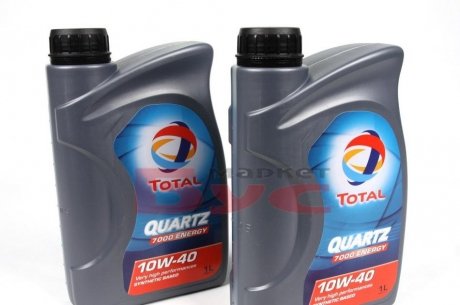 Олія 10w40 quartz 7000 energy (1l) (mb229.1/vw505.00) (201535/167637) TOTAL 214112