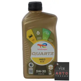 Моторное масло QUARTZ INEO ECS 5W30 1л TOTAL 216633