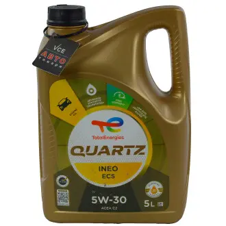 Моторное масло QUARTZ INEO ECS 5W30 5л TOTAL 216634