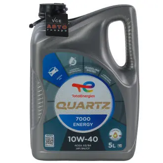Моторное масло QUARTZ 7000 ENERGY 10W40 5л TOTAL 216678