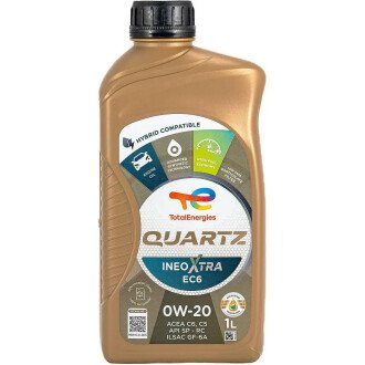 Моторное масло QUARTZ INEO XTRA EC6 0W20 1л TOTAL 228343