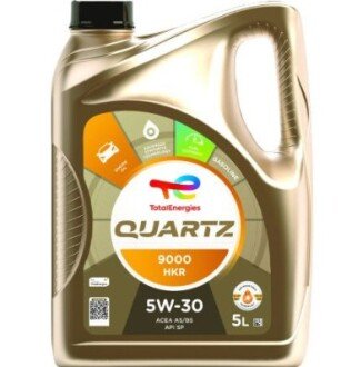 Моторное масло QUARTZ 9000 HKR 5W30 5л TOTAL 230349