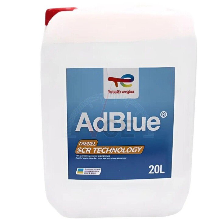 Рідина adblue 20l для дизельних двигунів системи scr TOTAL 230407 (фото 1)