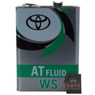 Масло трансмиссионное ATF WS 4л TOYOTA 0888602305