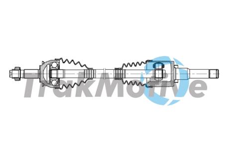 Напение передн. левая MOKKA / MOKKA X (J13) 1.4 4x4 16- Trakmotive 30-1676