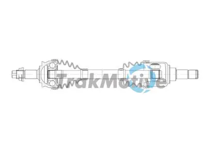 Напение передн. PANDA (169) 1.1 03- Trakmotive 30-1992