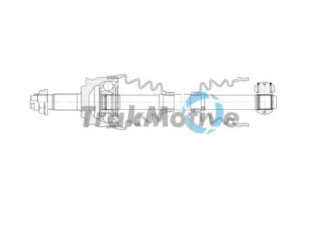 Напение передн. левая PANDA (169) 1.2 10-13 Trakmotive 30-1993
