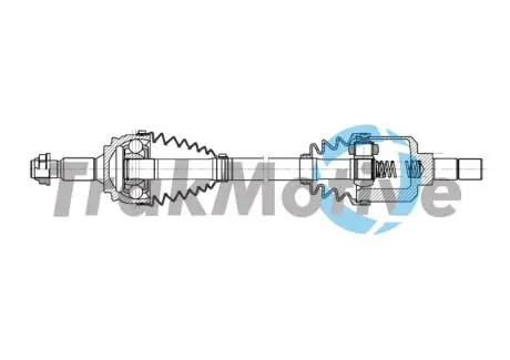 Напение передн. левая C4 PICASSO II 1.6 BlueHDi 120 14-, 3008 Trakmotive 30-2055