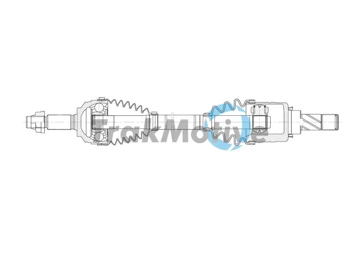 Фото 1 - Нанапівісь передн. ліва CLIO IV (BH) 1.2 16V 12-21 Trakmotive 30-2066 Нанапівісь передн. ліва CLIO IV (BH) 1.2 16V 12-21 Trakmotive 30-2066 (фото 1)