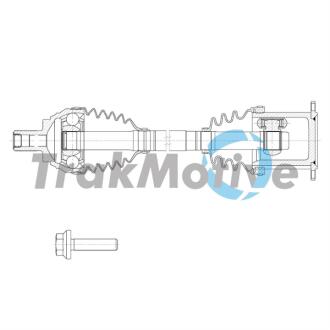 Напение передн. левая A3 (8V1, 8VK) 1.0 TFSI 16-17, SEAT, SKODA, VW Trakmotive 30-2138