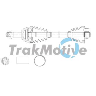 Напивная передняя правая FIORINO 1.3 D Multijet 09- Trakmotive 30-2146