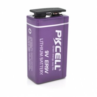 Батарейка литий-тионилхлоридная pkcell lisocl2 battery,er9v 1200mah 3.6v, oem q60/240 Transkompani 10663