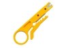 Інструмент для зачистки кабелю stripper, yellow, ціна за штуку, q100 Transkompani 11130 (фото 1)