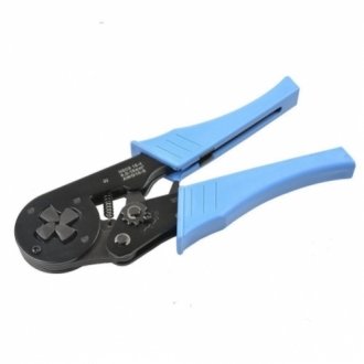 Кримпер cinlinele hcs8 16-4 для обтиску кабельного наконечника, blue Transkompani 13701 (фото 1)