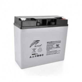 Аккумуляторная батарея agm ritar hr1250w, grey case, 12v 14.0ah (181 х 77 х 167) 4.30kg q4 Transkompani 1711