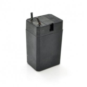 Акумуляторна батарея merlion agm gp225 4 v 0,3 ah (25,1 x 19,3 x 40), клеми під паяння, q700 Transkompani 18254 (фото 1)