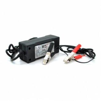 Зарядное устройство для аккумуляторов merlion lifepo4 12v(14,6v)-5a-60w + крокодилы, box Transkompani 18543