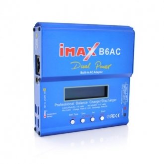 Універсальний зарядний пристрій для imax b6 ac з вбудованим блоком живлення та балансиром Transkompani 20150