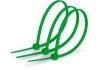 Стяжки нейлон 3х150mm зелені (1000 шт) висока якість, діапазон робочих температур: від -45с до +80с Transkompani 21149 (фото 1)